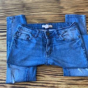 Forever 21 Denim Jeans Distressed